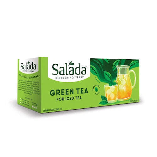 Salada Green Tea Bags for Iced Tea, 3.39 oz (Pack of 4)